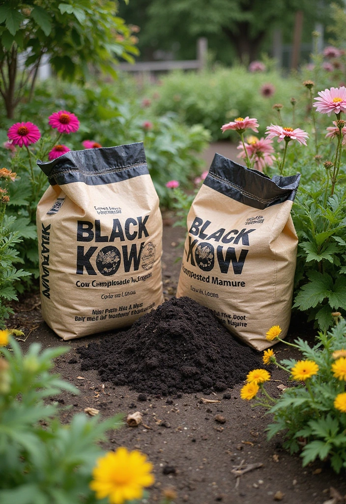 10 Beginner Fertilizers Every New Gardener Should Know About (Number #2 is a Game Changer!) - 4. Black Kow Composted Cow Manure