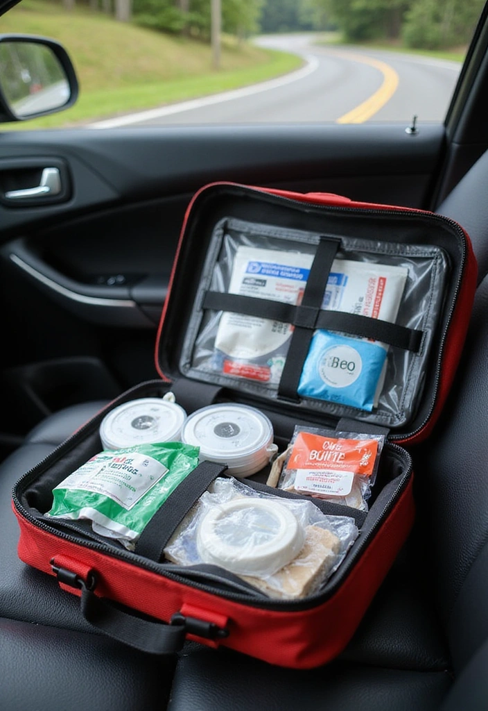 10 Essential Items Your Auto Safety Kit - 1. First Aid Kit: Your Lifesaver