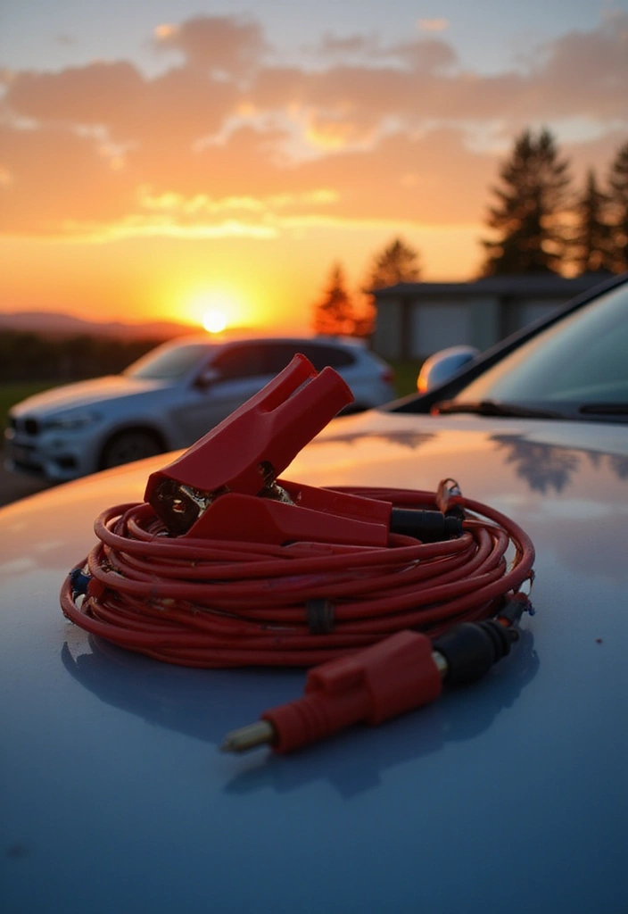 10 Essential Items Your Auto Safety Kit - 2. Jumper Cables: Revive Your Ride
