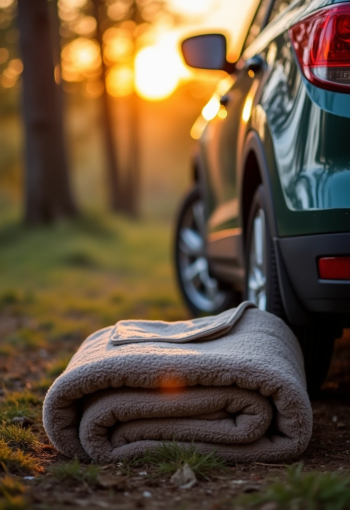 10 Essential Items Your Auto Safety Kit - 6. Blanket: Warmth and Comfort