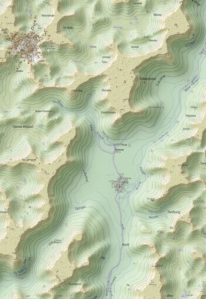 10 Simple Steps to Read a Map Like a Pro (You'll Never Get Lost Again!) - 4. Identify Contours and Elevation