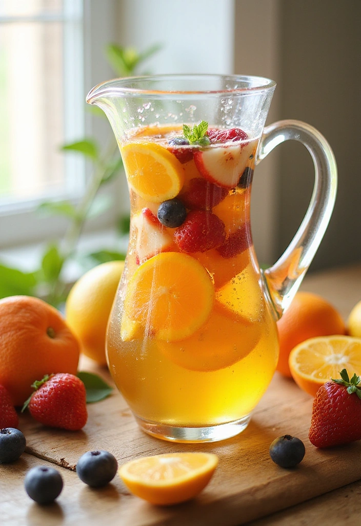10 Smart Ways to Stay Cool When the Power Goes Out - 4. Hydrate with DIY Fruit-Infused Water