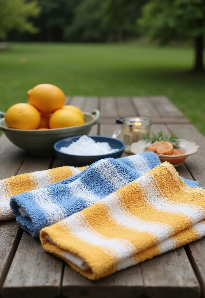 10 Smart Ways to Stay Cool When the Power Goes Out - 5. Use Tea Towels and Cold Water