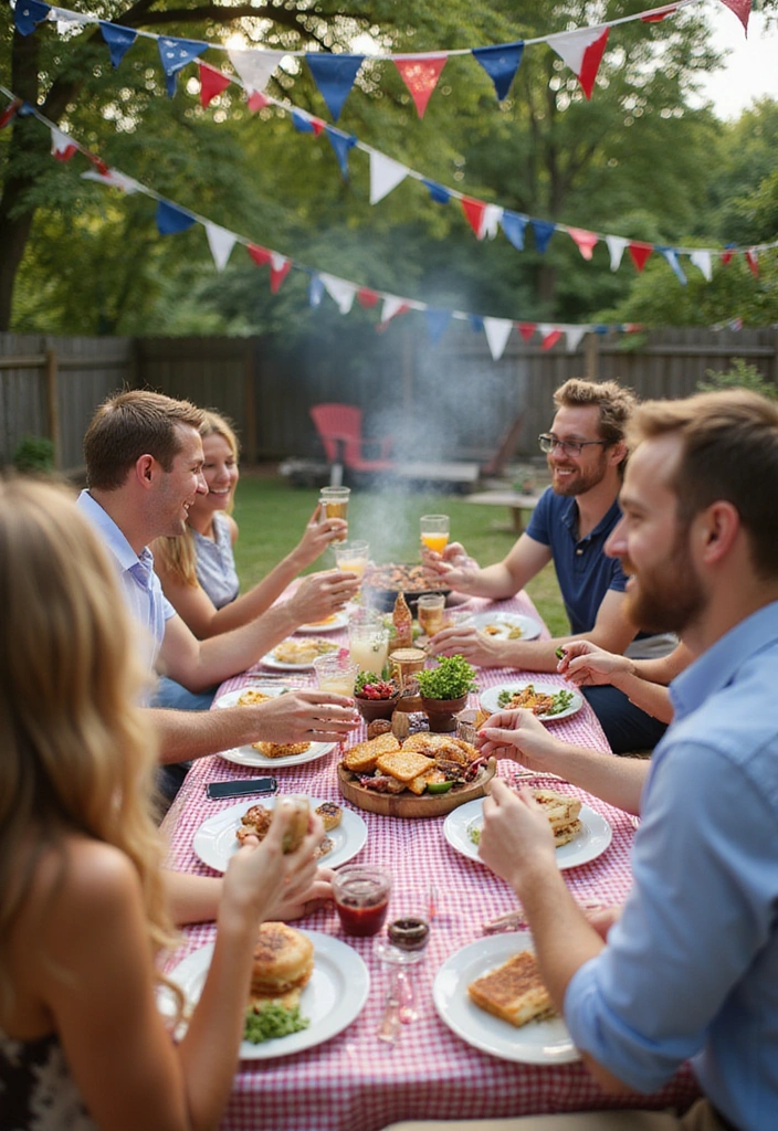 10 Touching Ways to Honor Heroes This Memorial Day - 3. Host a Memorial Day BBQ with a Twist