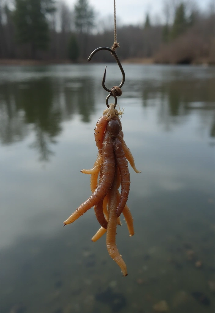 11 Unbelievable Fishing Baits for Survival That Attract Fish Like Crazy (#7 Will Surprise You!) - 1. Worms: Nature's Classic Bait