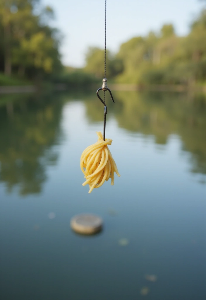 11 Unbelievable Fishing Baits for Survival That Attract Fish Like Crazy (#7 Will Surprise You!) - 9. Pasta: The Unexpected Winner
