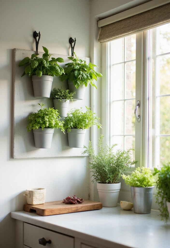 12 Amazing Container Gardening Ideas for Your Victory Garden (Perfect for Small Spaces!) - 1. Vertical Herb Garden