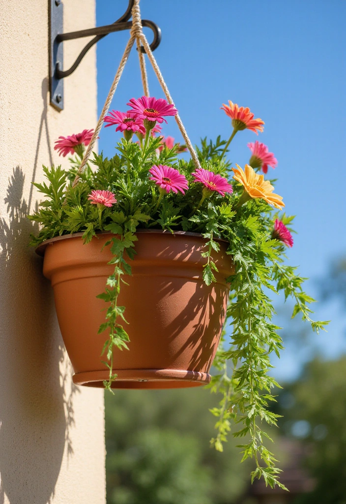 12 Amazing Container Gardening Ideas for Your Victory Garden (Perfect for Small Spaces!) - 10. Hanging Container Gardens