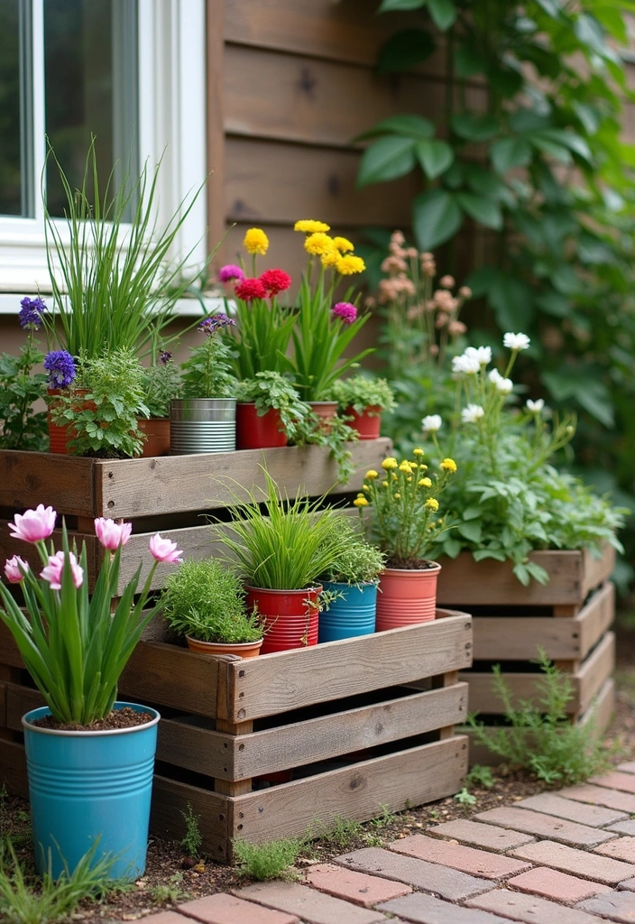 12 Amazing Container Gardening Ideas for Your Victory Garden (Perfect for Small Spaces!) - 2. Repurposed Containers