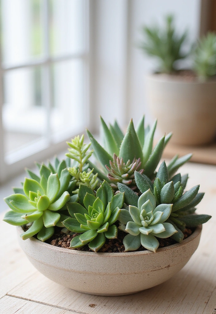 12 Amazing Container Gardening Ideas for Your Victory Garden (Perfect for Small Spaces!) - 4. Succulent Arrangements