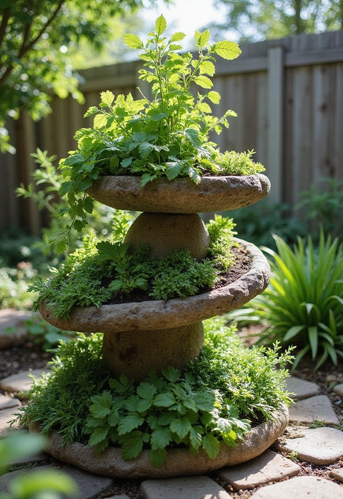 12 Amazing Container Gardening Ideas for Your Victory Garden (Perfect for Small Spaces!) - 6. Herb Spiral