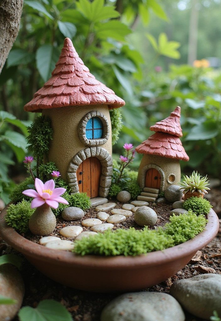 12 Amazing Container Gardening Ideas for Your Victory Garden (Perfect for Small Spaces!) - 8. Fairy Garden Containers