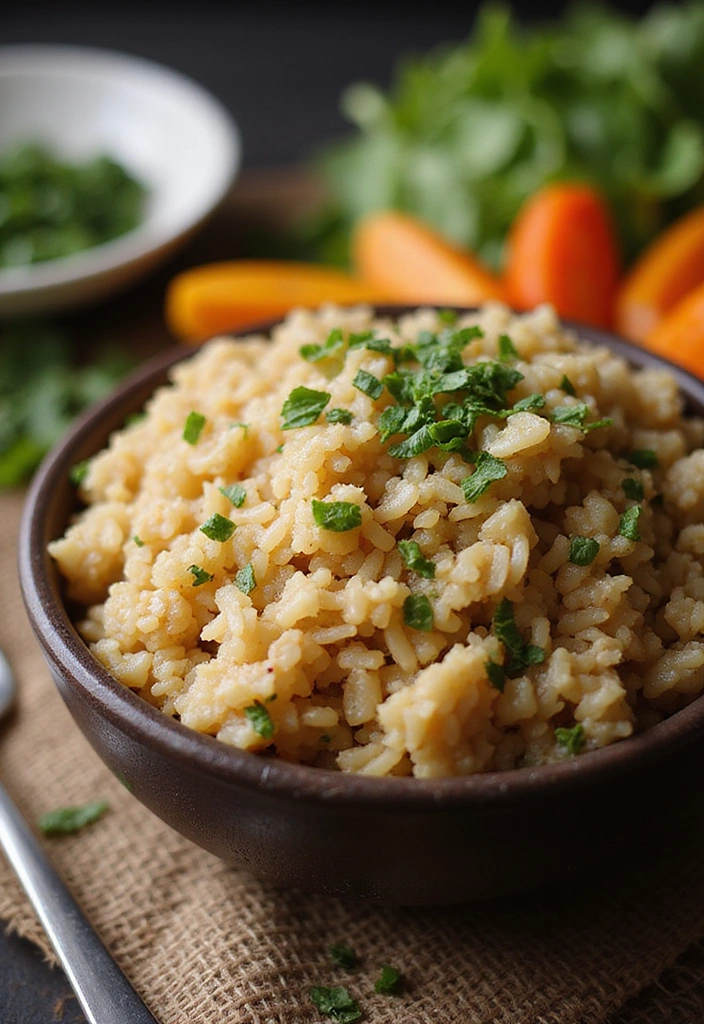 13 Affordable Nutrient Dense Foods That Won't Break the Bank (You’ll Be Surprised by #6!) - 8. Brown Rice