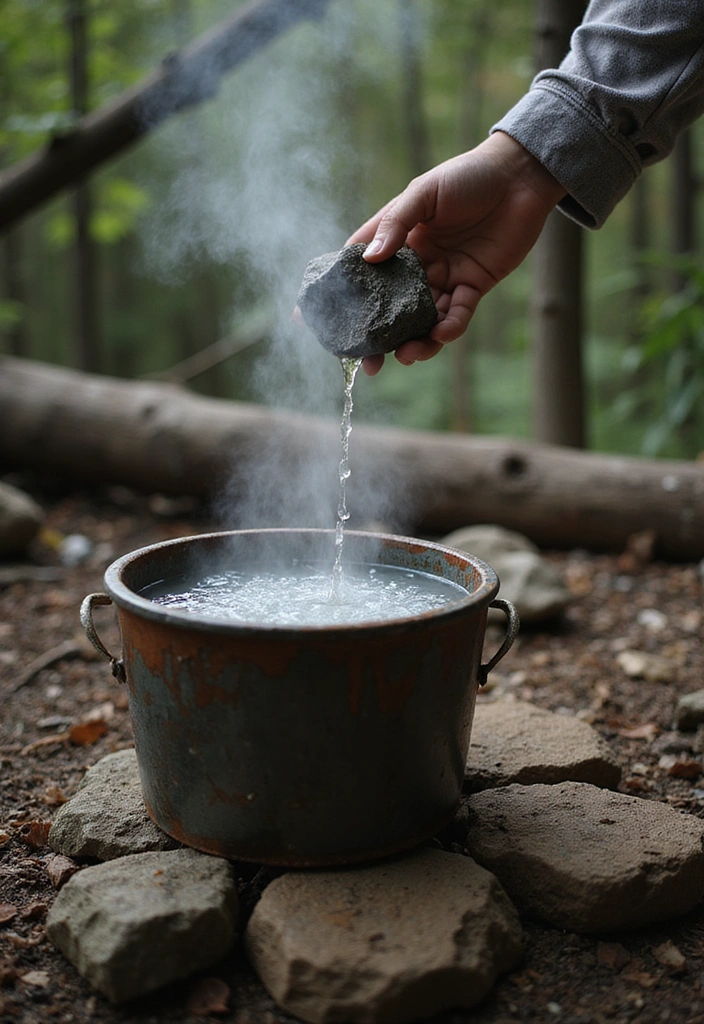 13 Creative Techniques to Heat Water Without Fire (Must-Know Survival Skills!) - 5. Heating Stones