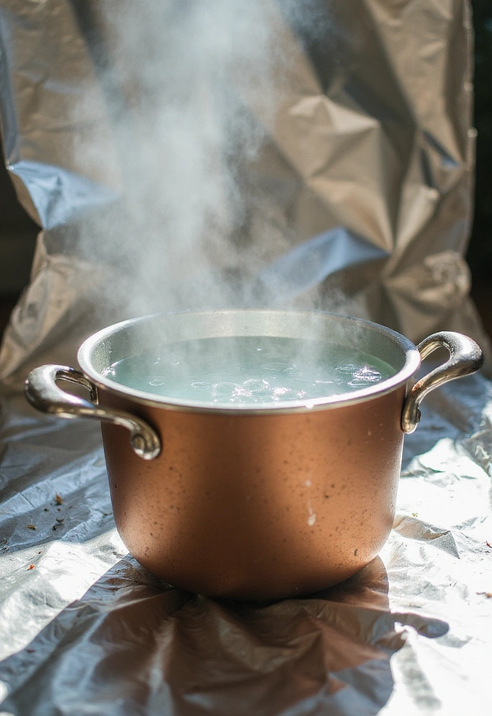 13 Creative Techniques to Heat Water Without Fire (Must-Know Survival Skills!) - 8. Reflective Surfaces