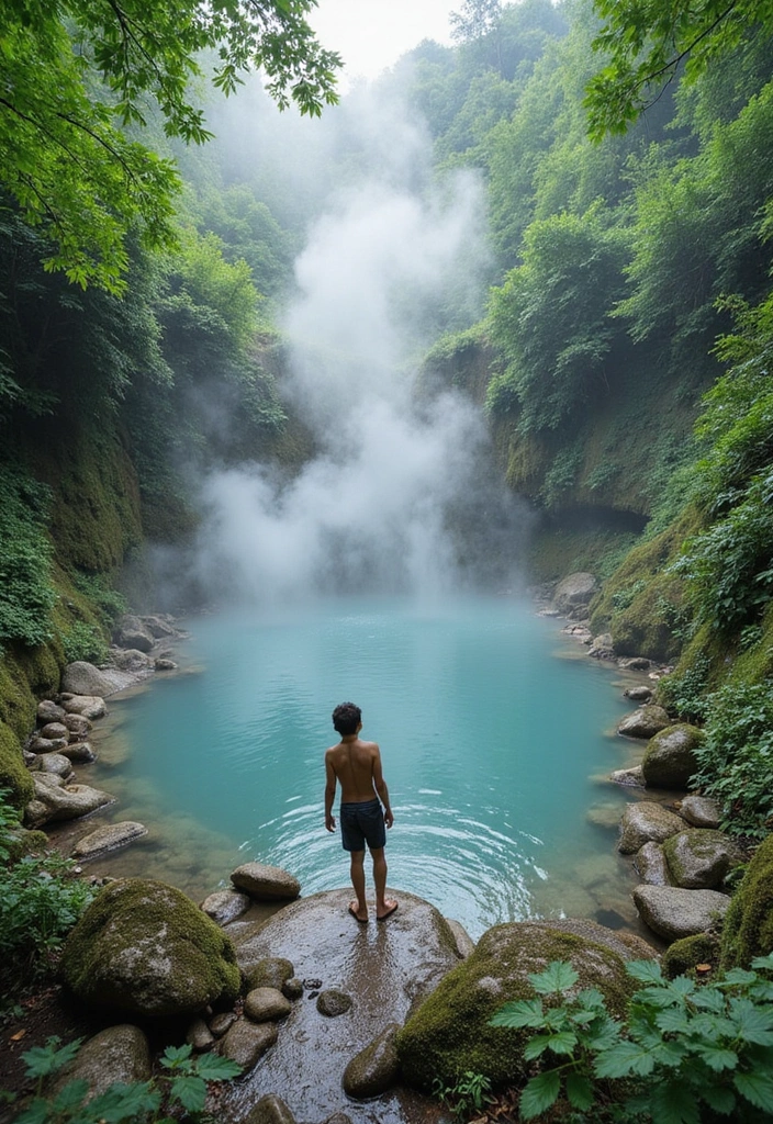 13 Creative Techniques to Heat Water Without Fire (Must-Know Survival Skills!) - 9. Hot Water from a Nearby Spring