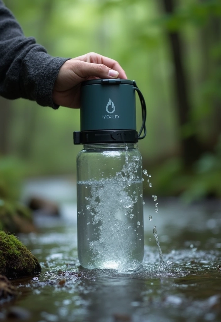 14 Bug Out Bag Essentials Every Prepper Should Pack (Tip #11 Will Surprise You!) - 1. Water Purification System