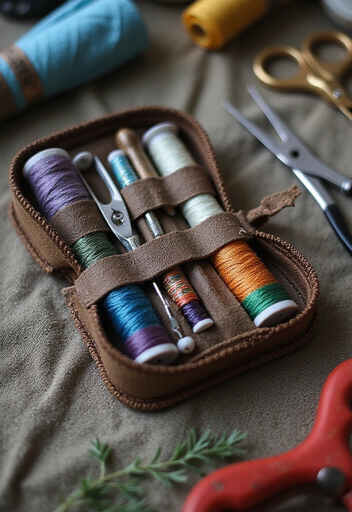 14 Bug Out Bag Essentials Every Prepper Should Pack (Tip #11 Will Surprise You!) - 12. Sewing Kit