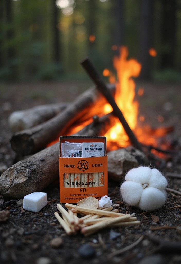14 Bug Out Bag Essentials Every Prepper Should Pack (Tip #11 Will Surprise You!) - 5. Fire Starter Kit