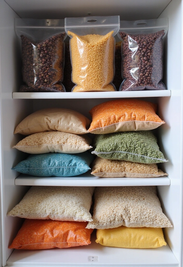 14 DIY Methods for Storing Rice and Beans - 10. The Freezer Method
