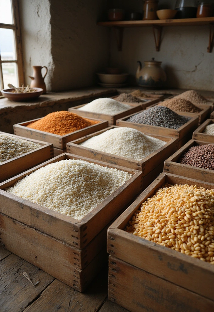 14 DIY Methods for Storing Rice and Beans - 6. DIY Wooden Crates