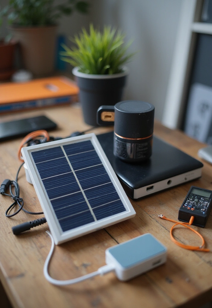 14 Easy DIY Solar Phone Chargers for Emergencies (Save Money and Stay Connected!) - 1. The Basic Solar Panel Charger