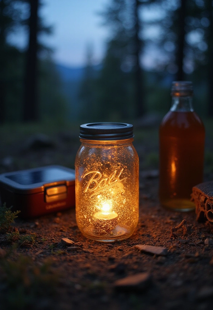 14 Easy DIY Solar Phone Chargers for Emergencies (Save Money and Stay Connected!) - 3. The Mason Jar Solar Charger