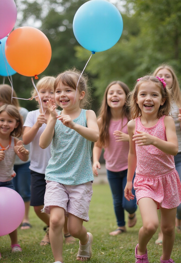 14 Exciting Memorial Day Games for Families That Will Keep Everyone Entertained - 10. Balloon Pop Relay