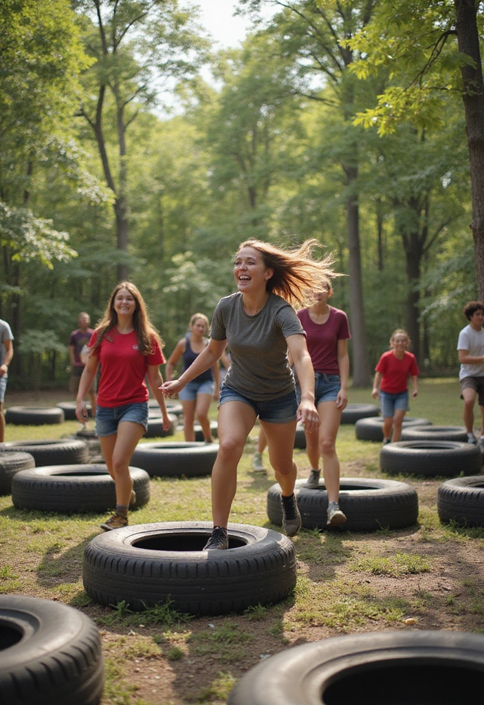 14 Group Military Fitness Workouts That Will Strengthen Your Bond - 3. Obstacle Course Showdown