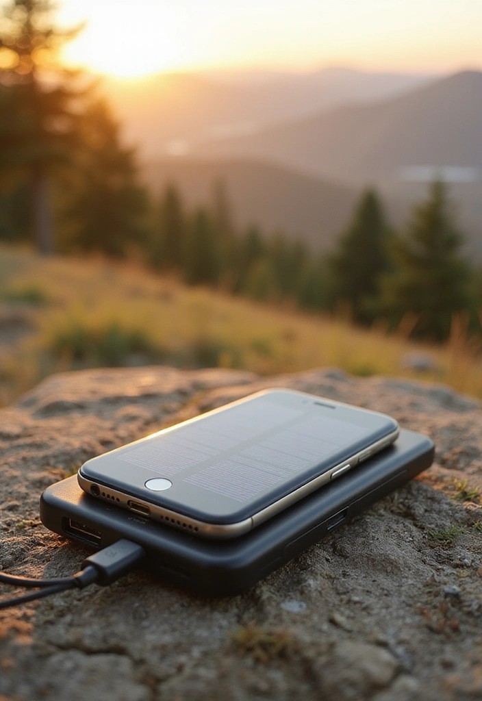 14 Must-Have Outdoor Survival Gear for New Grads (They’ll Love #9!) - 10. Compact Solar Charger