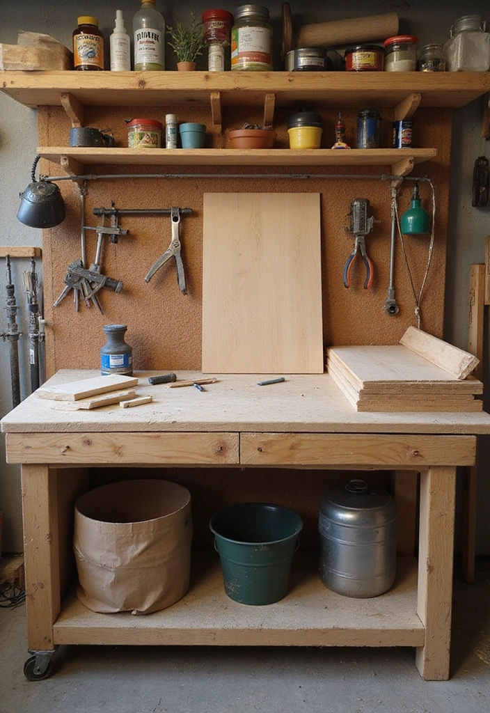 14 Self-Sufficiency Hacks That Will Make You Financially Free in a Crisis (#5 Will Shock You!) - 11. Build a Small Workbench