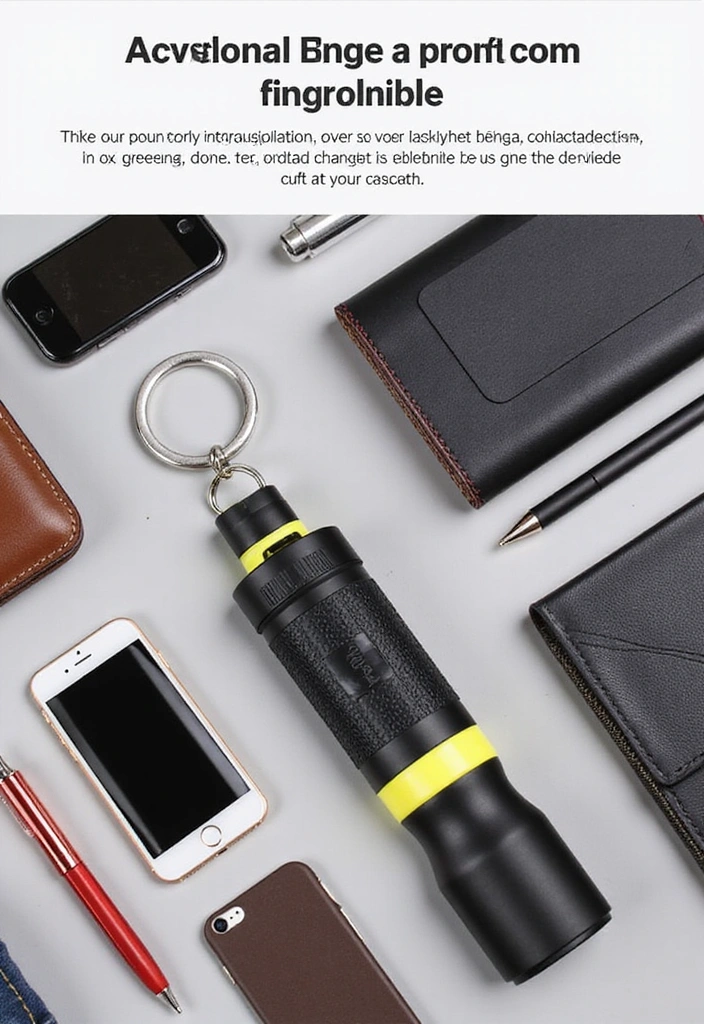 15 Best Self-Defense Weapons to Carry Discreetly in Your Everyday Life! - 12. Self-Defense Flashlight Keychain