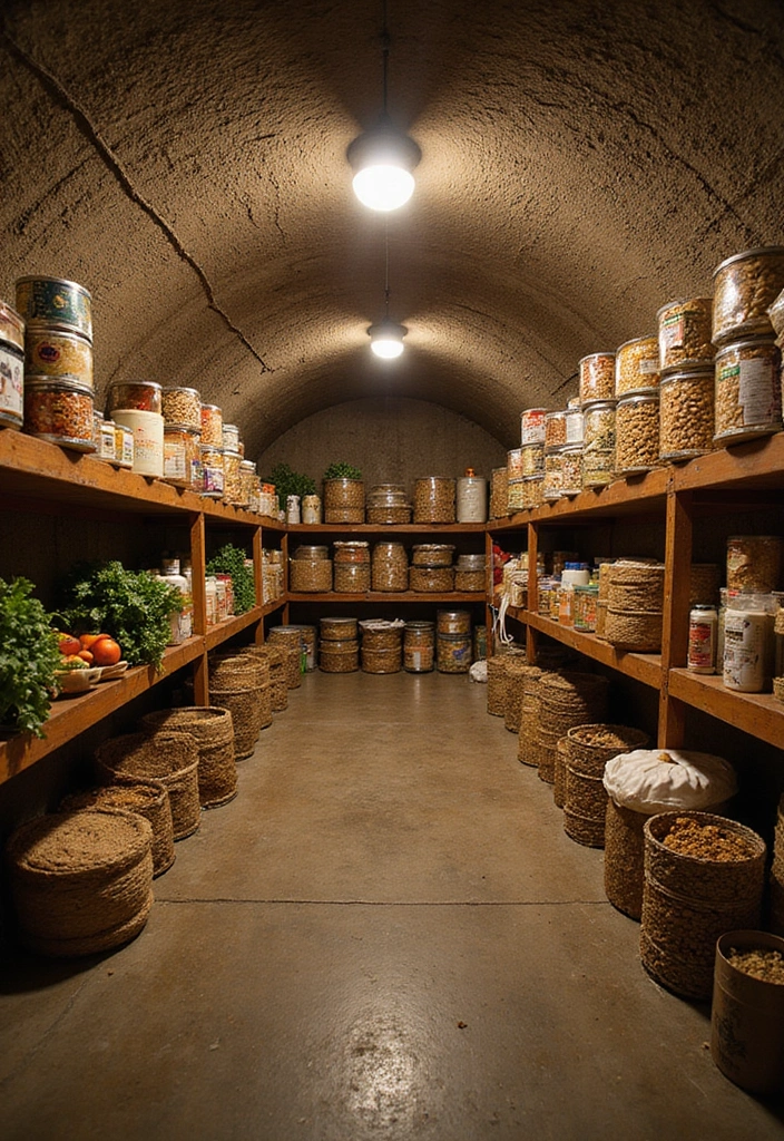 15 Essential Food Storage Conditions for Survivalists - 9. Long-term Storage Locations: Choose Wisely