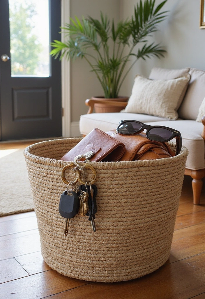 15 Minimalist Lifestyle Hacks That’ll Declutter Your Life (and Your Mind!) - 5. Create a ‘Daily Essentials’ Basket