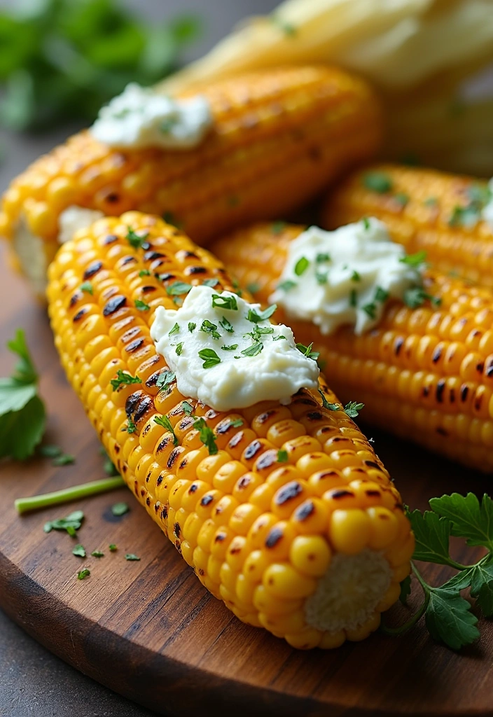 15 Mouthwatering Memorial Day BBQ Recipes That Will Steal the Show! - 6. Corn on the Cob with Herb Butter