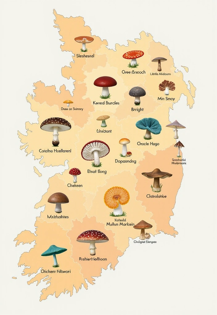 15 Mushroom Foraging Secrets You Need to Know to Avoid Poisoning - 8. Understand Regional Differences