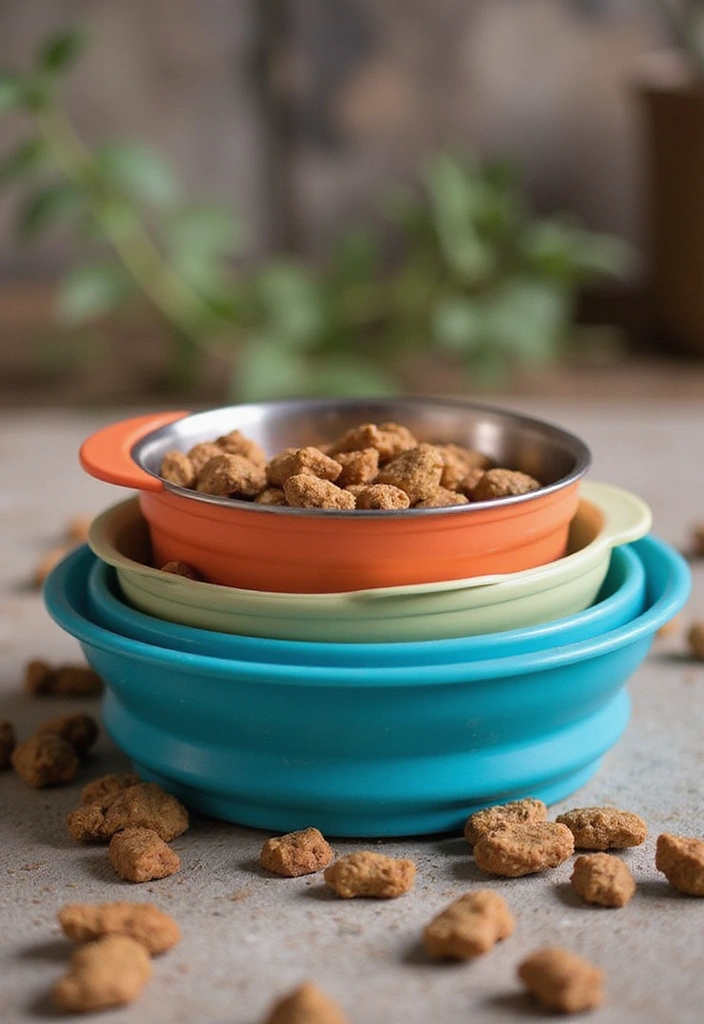 15 Survival Gear Essentials for Pets That Every Owner Should Have (Warning: #8 is a Game Changer!) - 1. Portable Food and Water Bowls