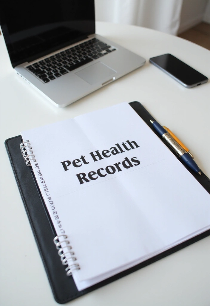 15 Survival Gear Essentials for Pets That Every Owner Should Have (Warning: #8 is a Game Changer!) - 6. Pet Health Records