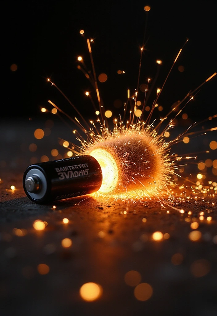 16 Fire Starting Techniques You Didn’t Know Existed (And #4 is Pure Genius!) - 14. Battery and Steel Wool