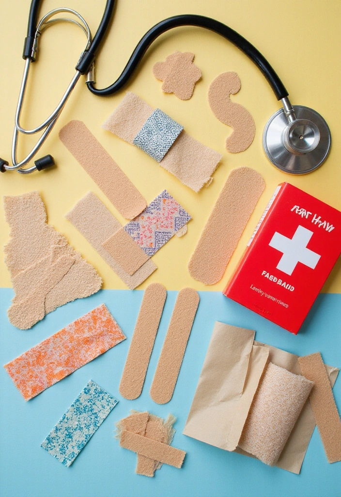 16 Must-Have Items for Your First Aid Kit That Could Save a Life (You’ll Be Surprised by #8!) - 1. Adhesive Bandages