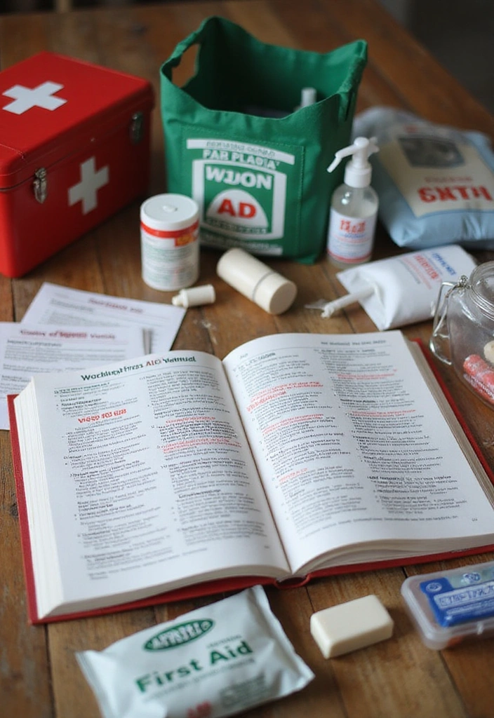16 Must-Have Items for Your First Aid Kit That Could Save a Life (You’ll Be Surprised by #8!) - 10. First Aid Manual