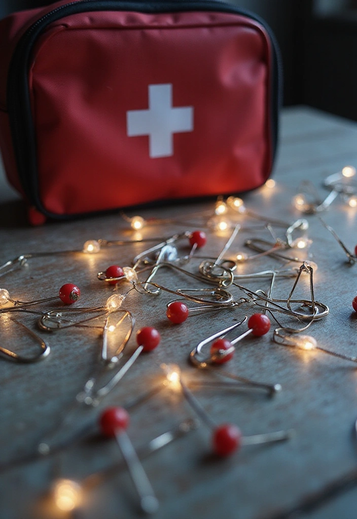 16 Must-Have Items for Your First Aid Kit That Could Save a Life (You’ll Be Surprised by #8!) - 13. Safety Pins