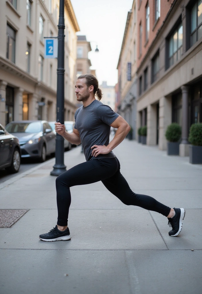 18 Bodyweight Military Fitness Exercises You Can Do Anywhere (Warning: #9 Will Test Your Limits!) - 5. Lunges: The Leg and Glute Sculptor