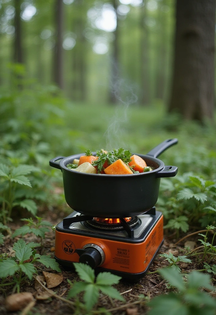 18 Essential Foraging Gear Items You Didn't Know You Needed for Your Next Adventure! - 13. Portable Stove