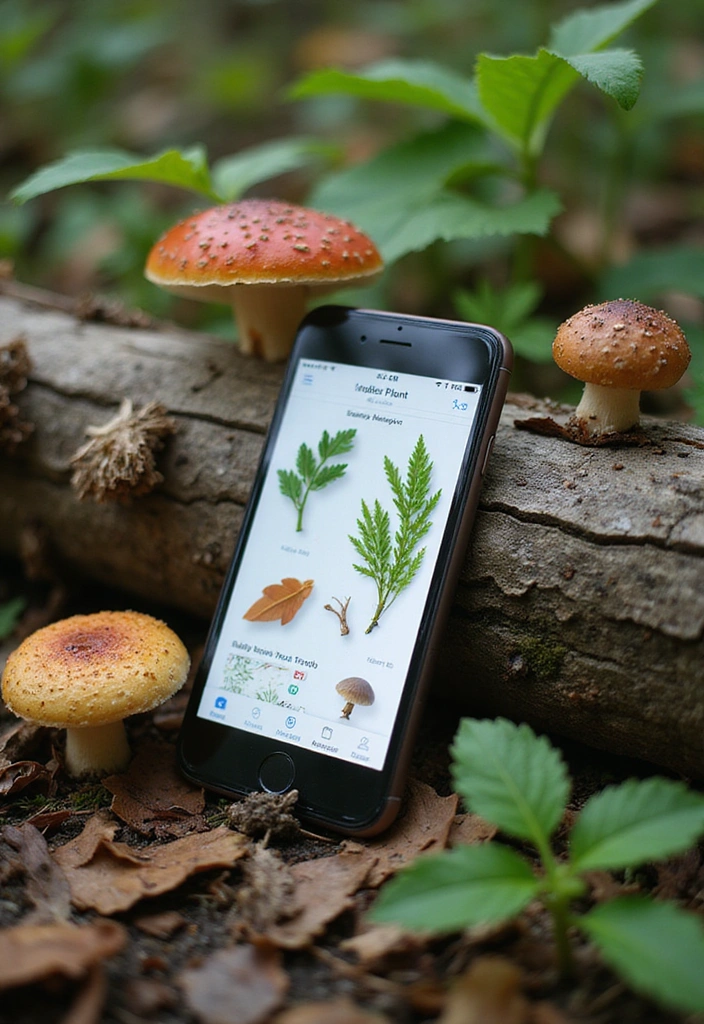 18 Essential Foraging Gear Items You Didn't Know You Needed for Your Next Adventure! - 7. Edible Plant Identification Apps