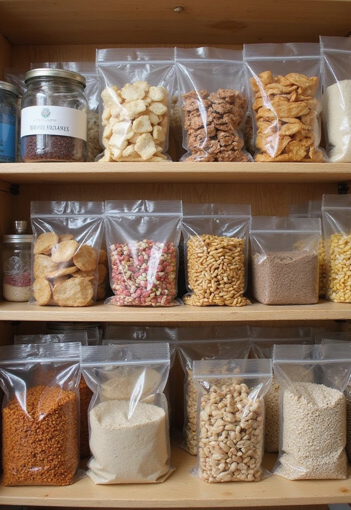 18 Genius Ways to Organize Your Pantry with Mylar Bags for Long-Term Food Preservation (You Won't Believe #12!) - 10. Go Wild with Leftover Packaging