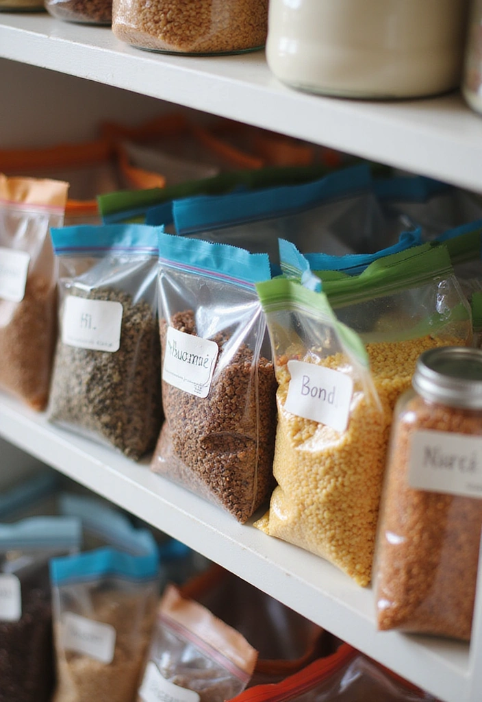 18 Genius Ways to Organize Your Pantry with Mylar Bags for Long-Term Food Preservation (You Won't Believe #12!) - 11. Label Everything