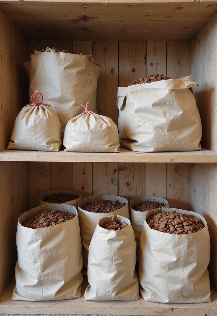 18 Genius Ways to Organize Your Pantry with Mylar Bags for Long-Term Food Preservation (You Won't Believe #12!) - 17. Use Mylar Bags for Pet Food