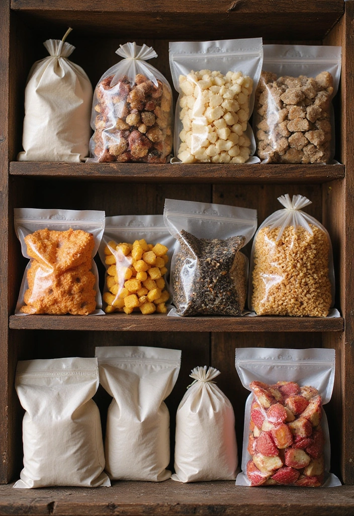 18 Genius Ways to Organize Your Pantry with Mylar Bags for Long-Term Food Preservation (You Won't Believe #12!) - 3. Store Dehydrated Foods