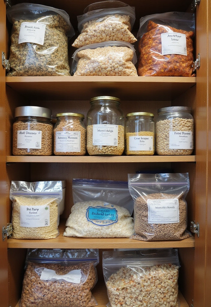 18 Genius Ways to Organize Your Pantry with Mylar Bags for Long-Term Food Preservation (You Won't Believe #12!) - 6. Store Emergency Supplies